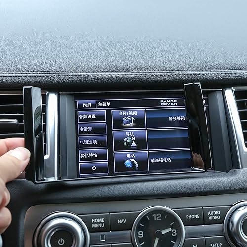 Miniatura 8 de Marco de navegación ABS Trim para Land rover Range Rover Sport RR Sport 2010-2013 Car-Styling (Plata)