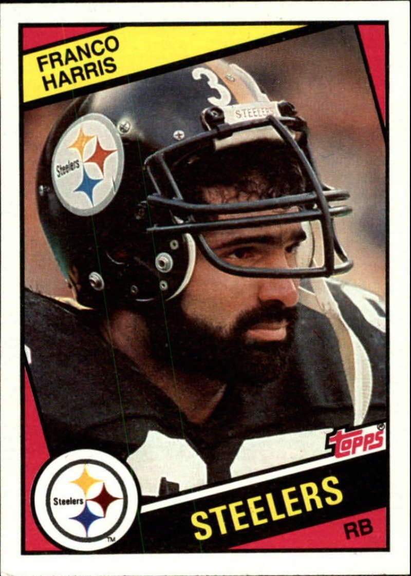 1984 Topps Football Pittsburgh Steelers Official Team Set 16 Cards Terry Bradshaw Franco Harris