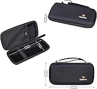 Vista 6 de Aproca Estuche rígido de almacenamiento negro, para calculadora gráfica de color Texas Instruments TI-84 Plus CE/TI-84 Plus/TI-83 Plus/TI-89