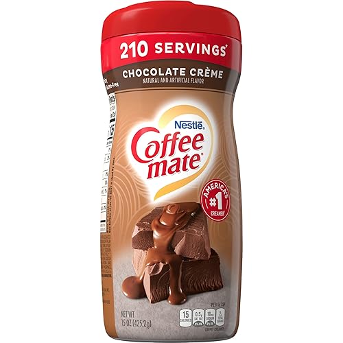 Vista 19 de Nestle Coffee Mate - Crema de café en polvo de vainilla francesa, paquete de 6 (15 onzas)