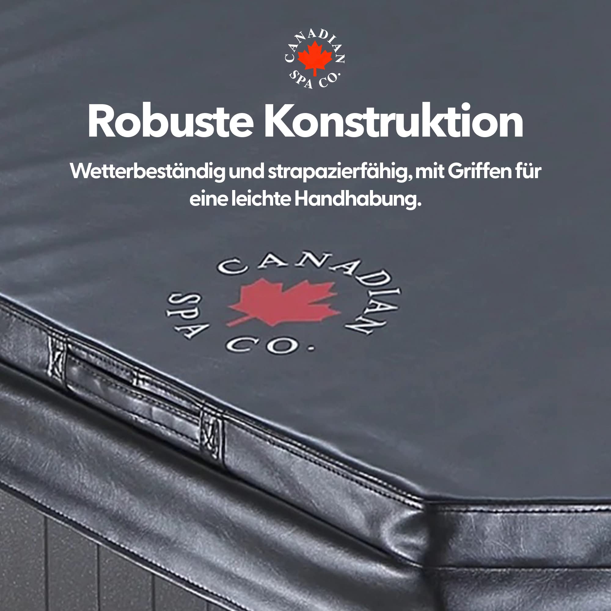 CANADIAN SPA CO. Muskoka Isolierabdeckung für Hot Tub, 188 x 188 cm, Ersatzabdeckung für den Muskoka Hot Tub
