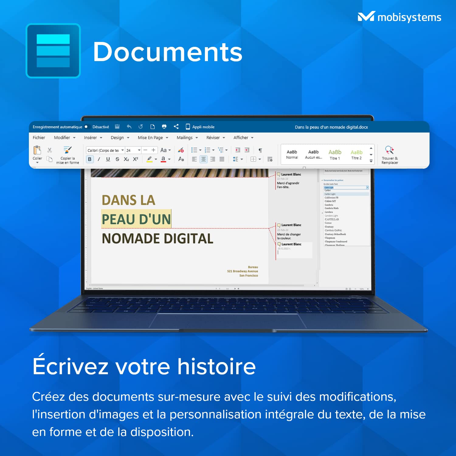 OfficeSuite Personal Pack Office 5-en-1 Licence 1 An 1 Ordinateur Windows 2 Appareils Mobiles Code en Ligne