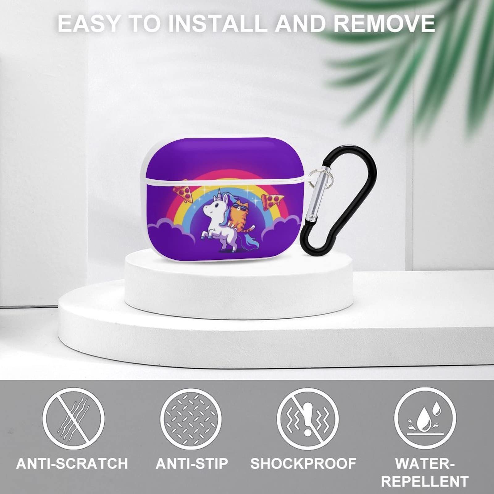 AirPods Pro ケース 充電スタンド付き ユニコーン イヤホンケース Amazon | ユニコーン Airpods Proケース エアーポッズ イヤホン