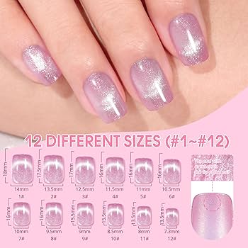 アイケア BONNYLASHES Amazon.com: Cat Eye Press on Nails Short 5 Styles, Jofay