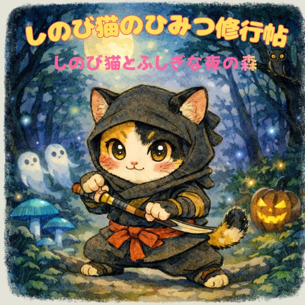しのび猫のひみつ修行帖: しのび猫とふしぎな夜の森