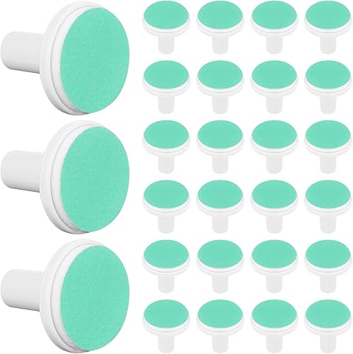 VICASKY 24 piezas de cabezales de repuesto para lima de uñas para bebés, almohadillas de búfer eléctricas para bebés, recortadora de papel de lija