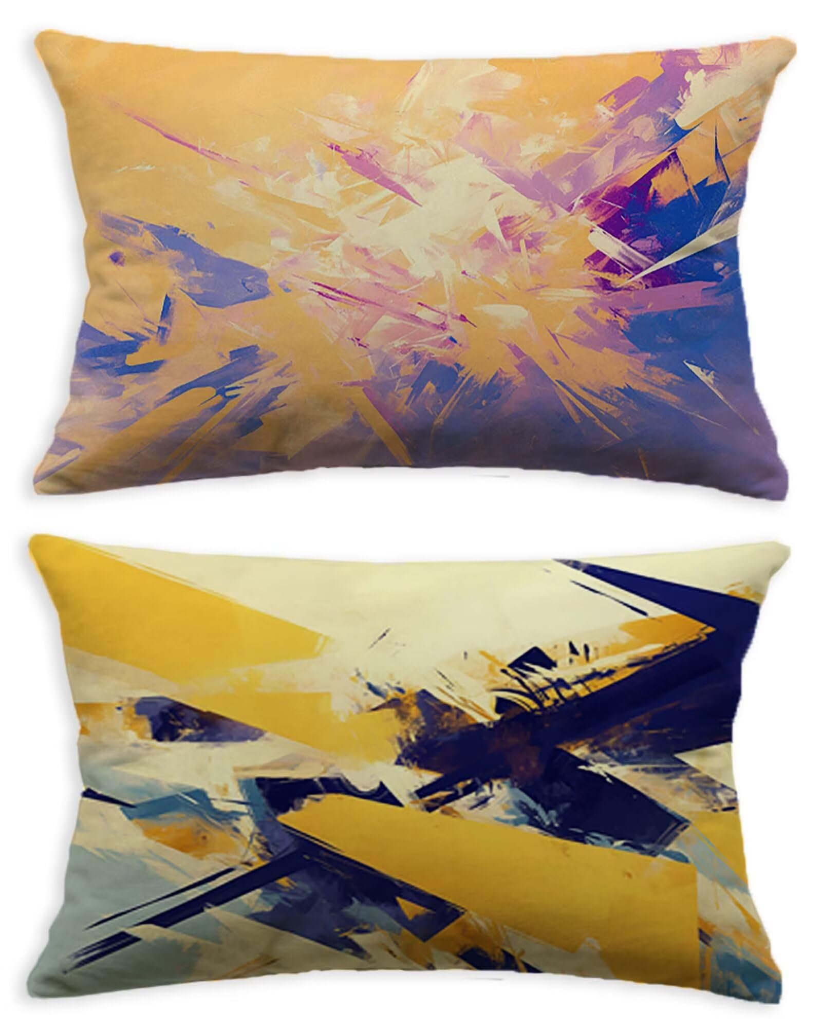 Coussin rêve 60x80 lot de 2 housses en velours pour décoration de salon