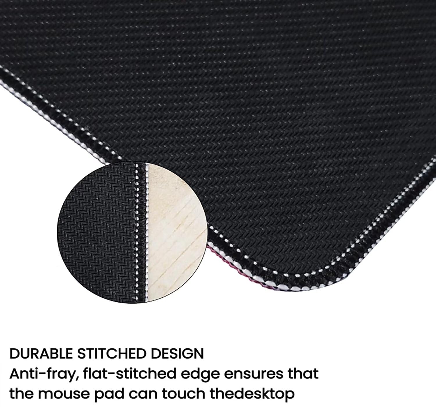 Tappetino per Mouse Gaming XXL 1600x800x3mm, Tappetino Mouse Fiori Di Ciliegio Large Desk Mat With Non-Slip Rubber Base Paesaggi Mousepad Impermeabile, Migliora la Precisione e la velocità LJ-1409