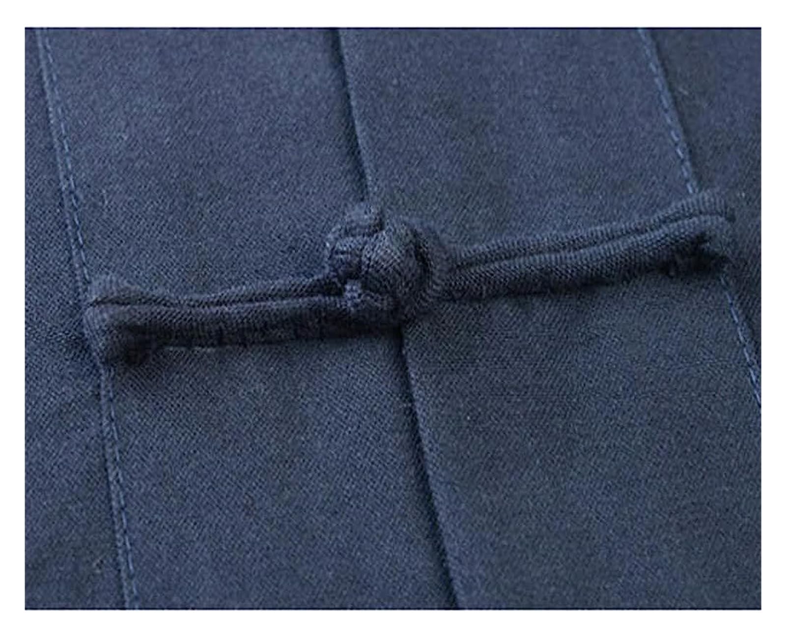 Tuta cinese da kung fu, tuta da tai chi, giacca e pantaloni a maniche lunghe in puro cotone, uniforme da tai chi, abiti tradizionali cinesi, giacche Hanfu, tuta per arti marziali (colore: grigio, ta