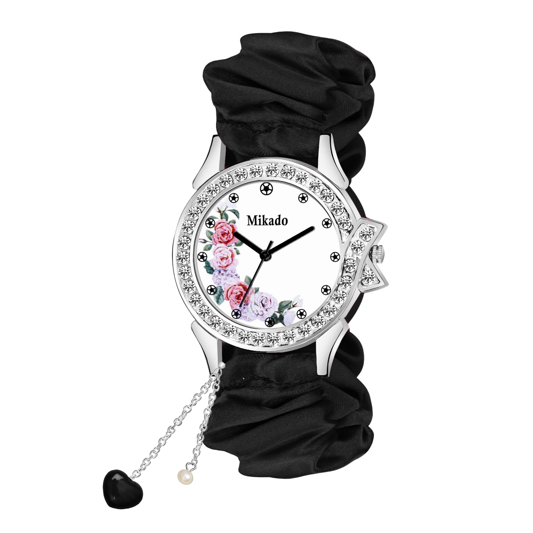 Mikado Innovative and Stylish Scrunchy Watch for Women & Girls (B0CG3LSF34) Amazon Price History, Amazon Price Tracker