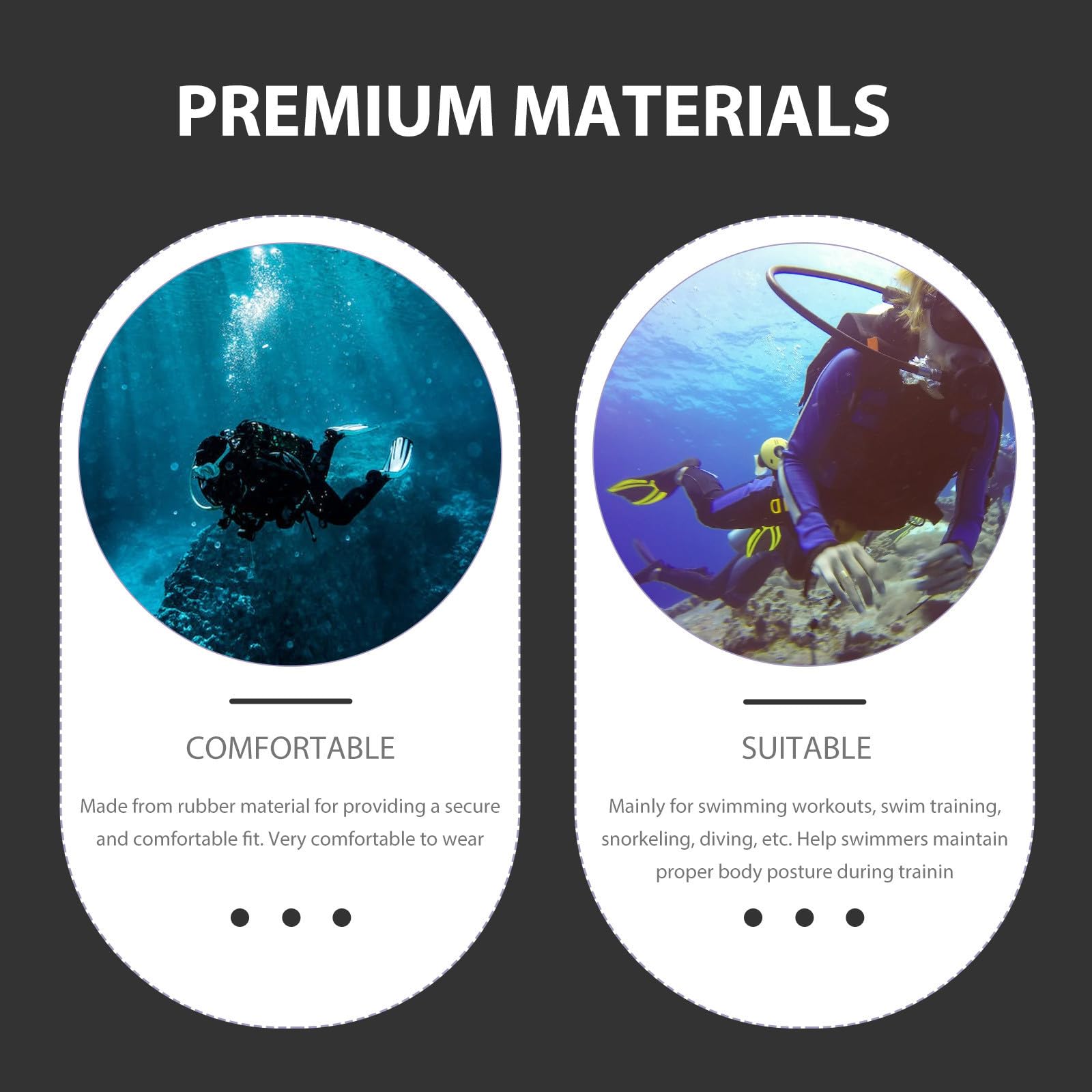 Aletas de Buceo Ajustables para Adultos, Silicona, Rosa L/xl, 1 Par | Aletas de Entrenamiento de Natación, Talón Abierto, para Buceo y Ejercicios en Piscina