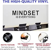 Vista 2 de Adhesivos de Arte para Pared, Calcomanía de Pared de Trabajo en Equipo, (Fácil de Aplicar), Arte de Decoración de Pared de Vinilo Citas