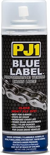 Lubricante para cadenas y juntas tóricas PJ1 etiqueta azul (aerosol), Azul