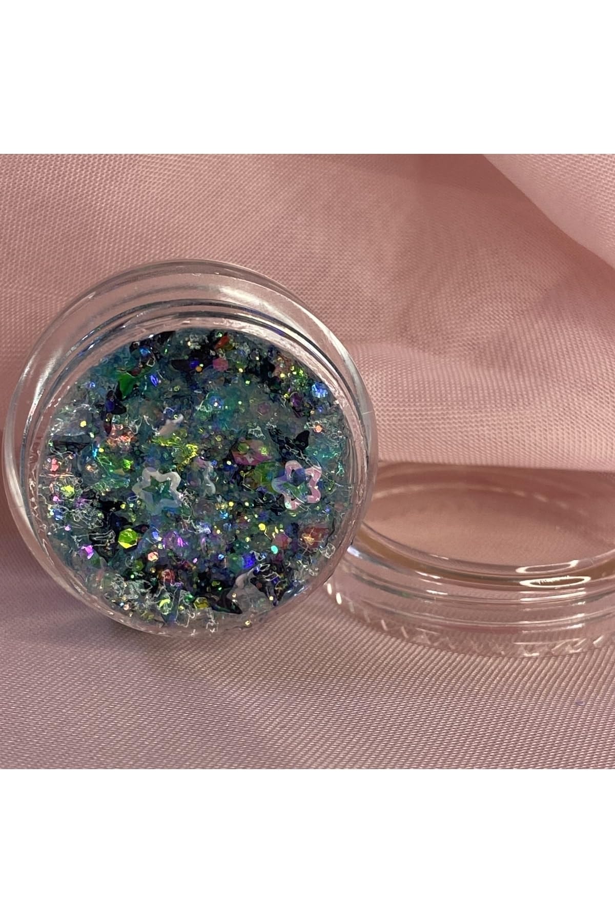 Hb Tasarım Glitter Jel Far Parıltı Sim -20 Aqua Butterfly