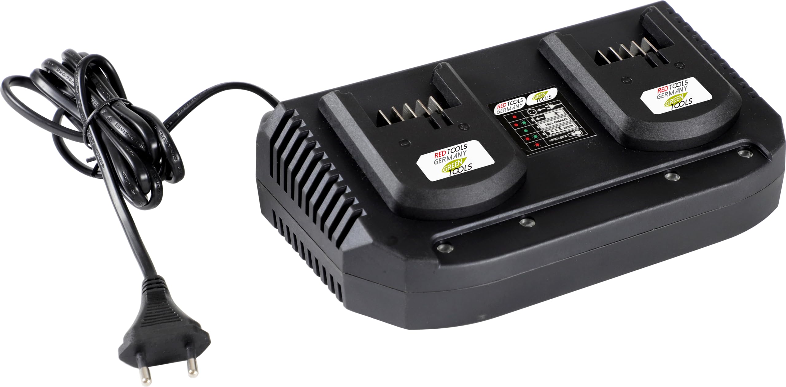 Akku-Rasenmäher 36V mit 2×4Ah Akku & Doppelladegerät | Brushless-Motor · 38 cm Schnittbreite · Mulchfunktion · Doppelladegerät