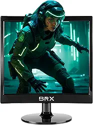 Monitor BRX 17" LED 75hz HDMI VGA Preto