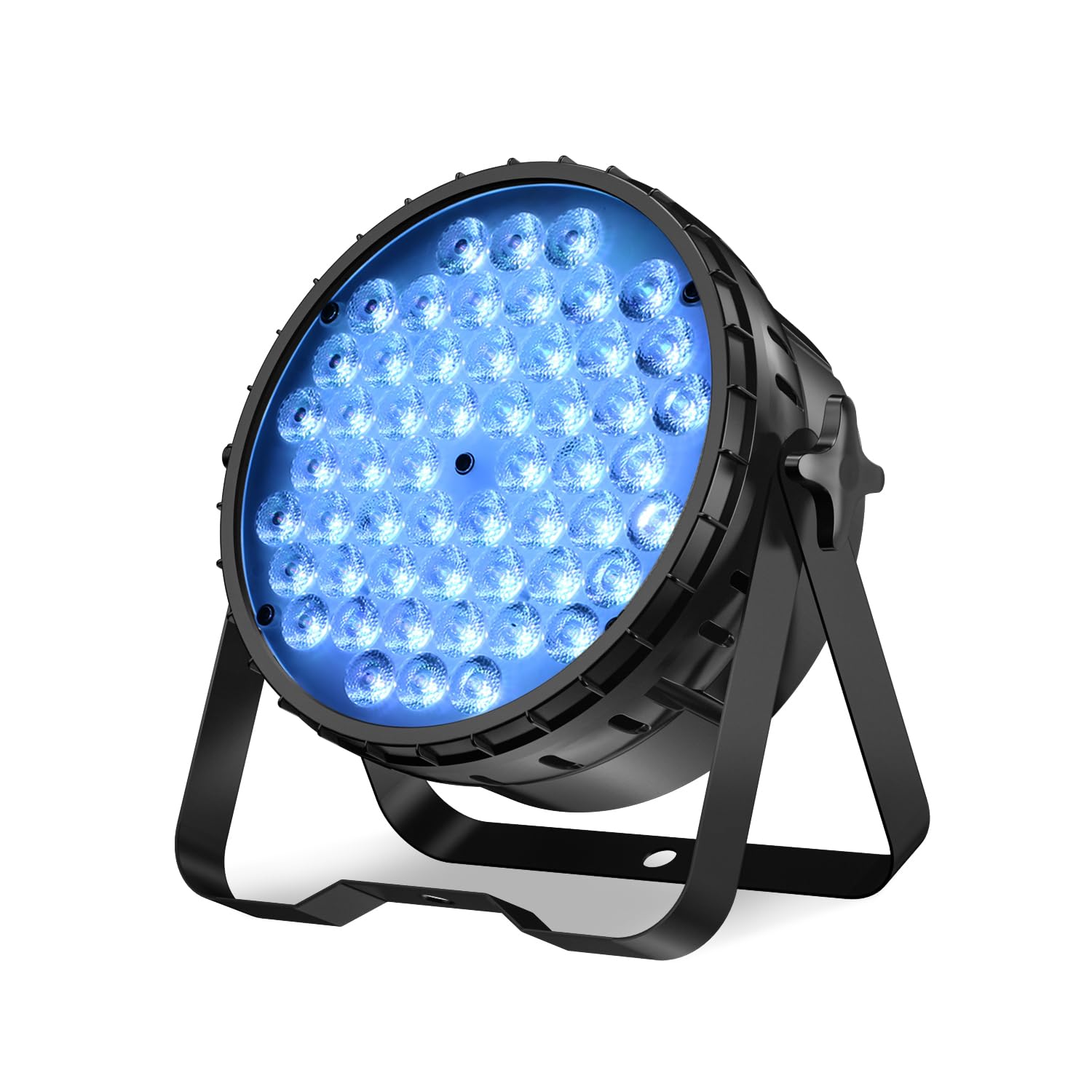 BETOPPER Foco PAR LED DMX 162W (54x3W) - Luz Escenario DJ con Control Automático/Música/DMX512,Efectos Estroboscópicos,Para Discotecas, Bodas, Bares LPC015