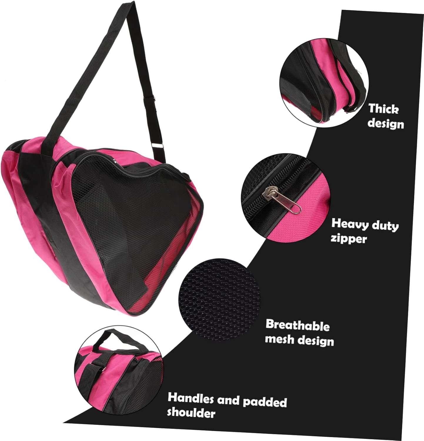 1pc Thickened Roller Skates Storage Bag for Easy Carrying and of Ice Skates and and Compact Design for Outdoor Use