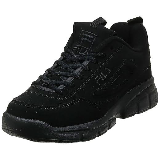 Fila Men's Disruptor SE Training Shoe, Triple Black, 10 M US