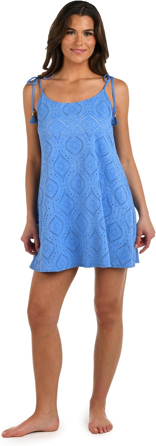 La Blanca Womens Midi Dress Swimsuit Cover Up