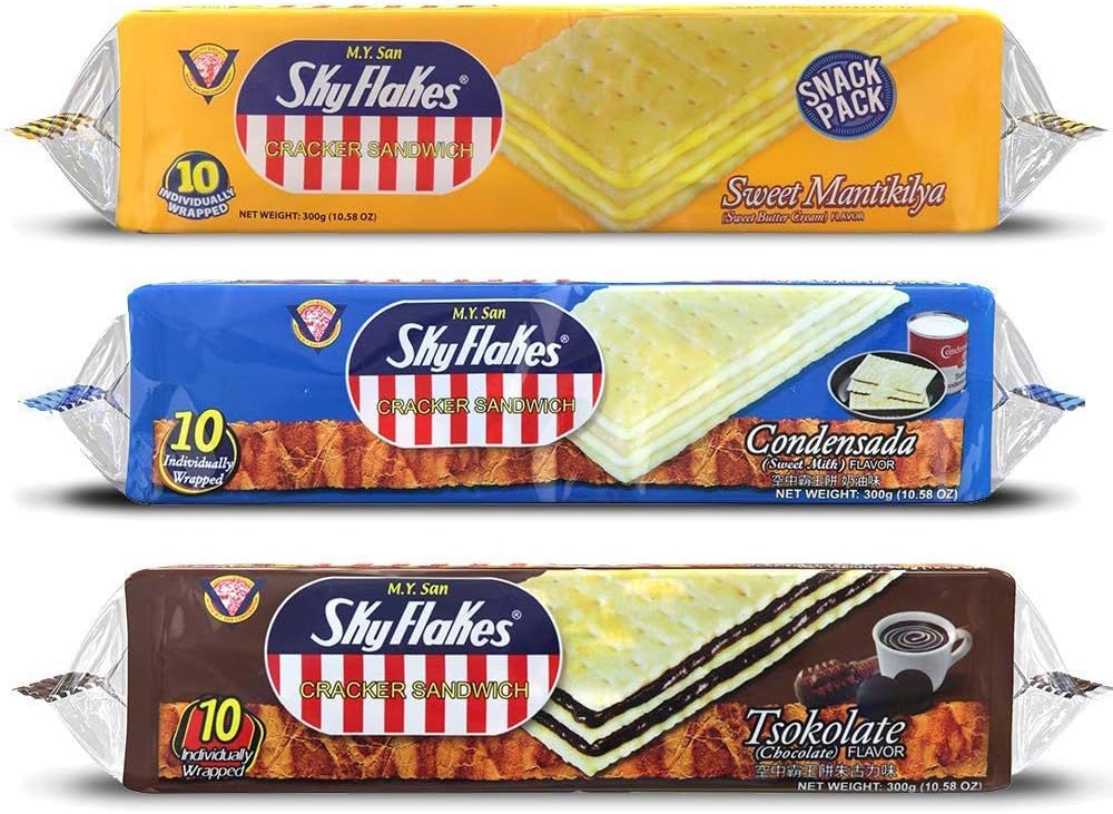 M.Y. San Sandwich Cookie Skyflakes Assorted Flavors