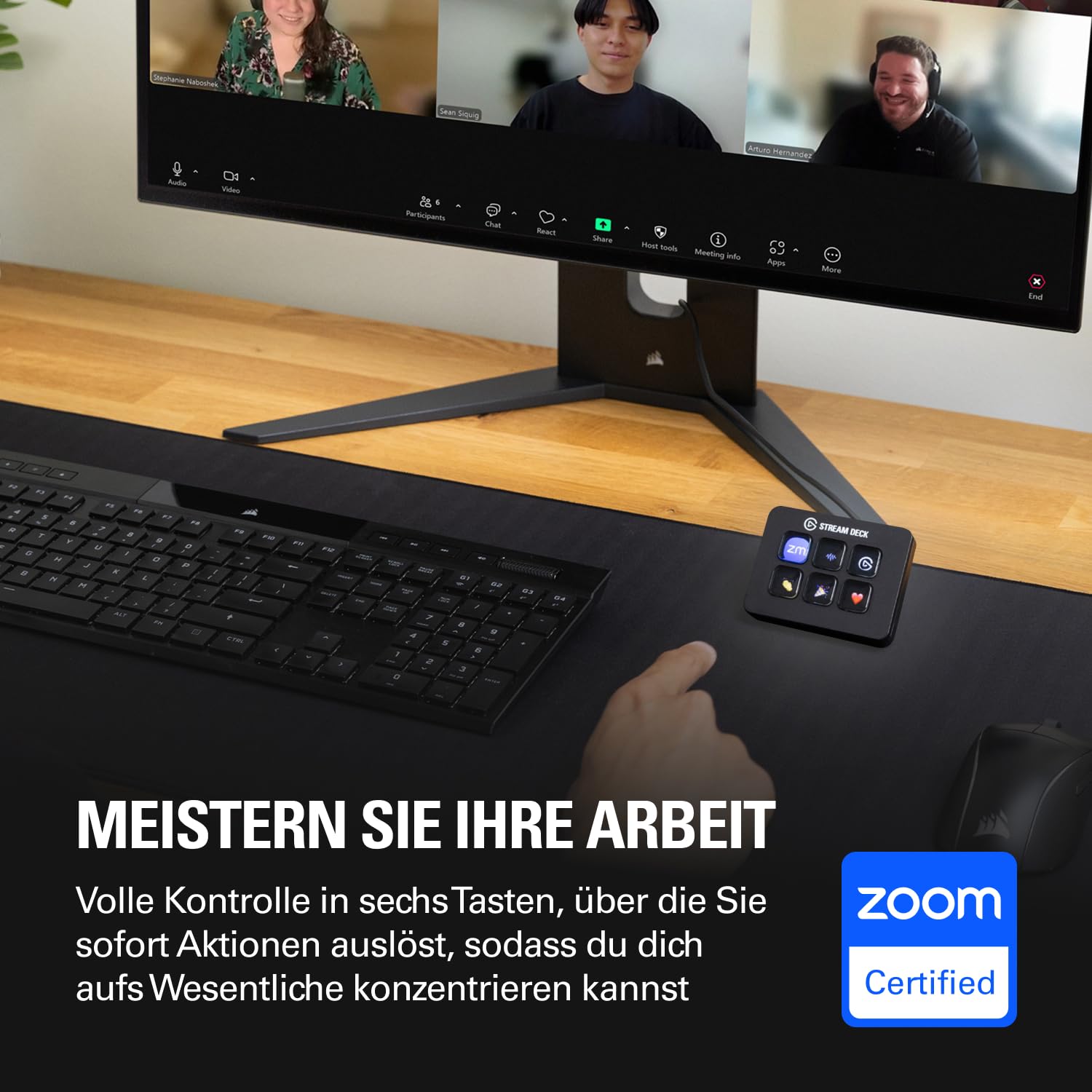 Elgato Stream Deck Mini, 6 anpassbare LCD-Makrotasten