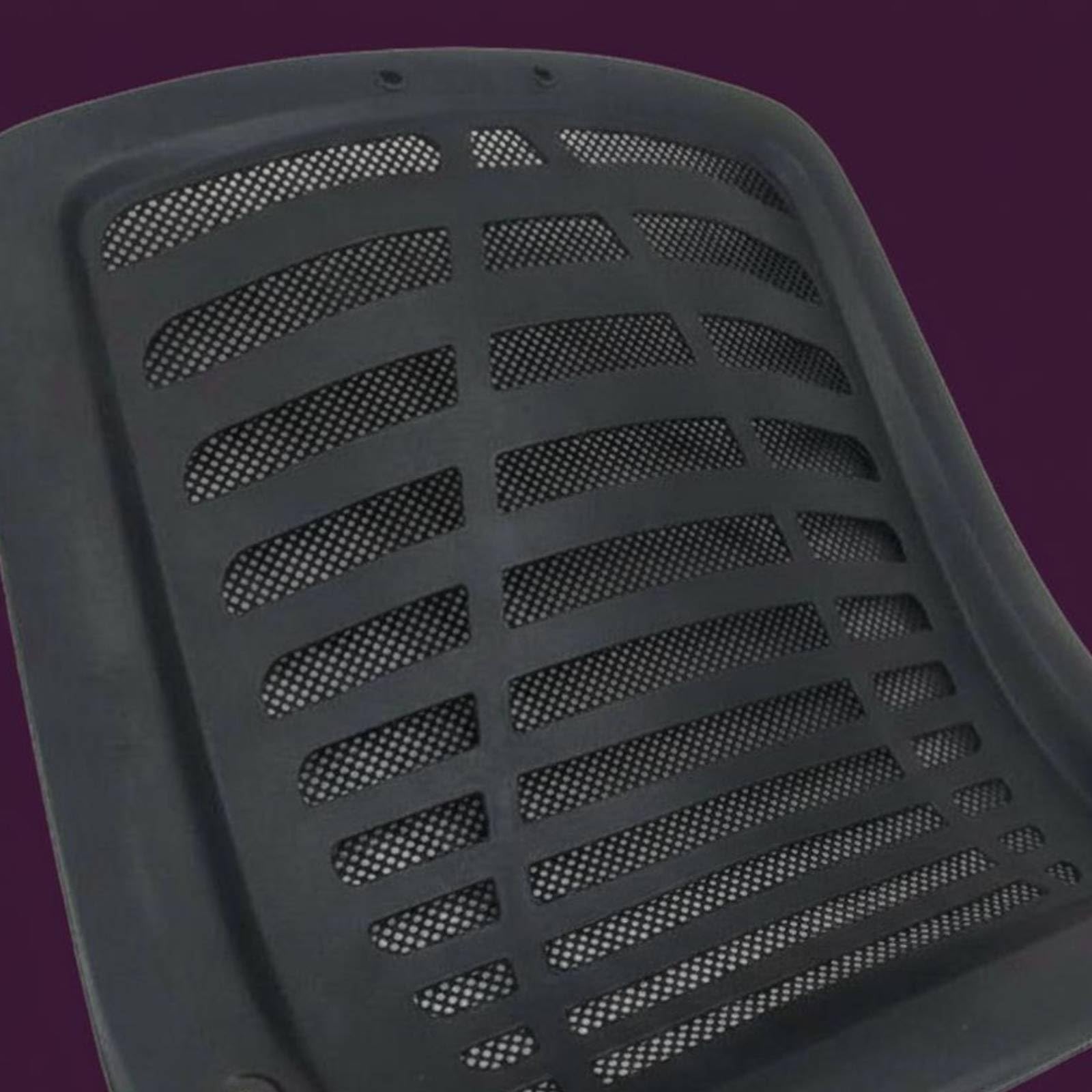Sedia Ufficio Ergonomica con Schienale Braccioli Componenti Ricambi Supporto Curvo Traspirante Adatta per Postazione di Lavoro Casa Studenti