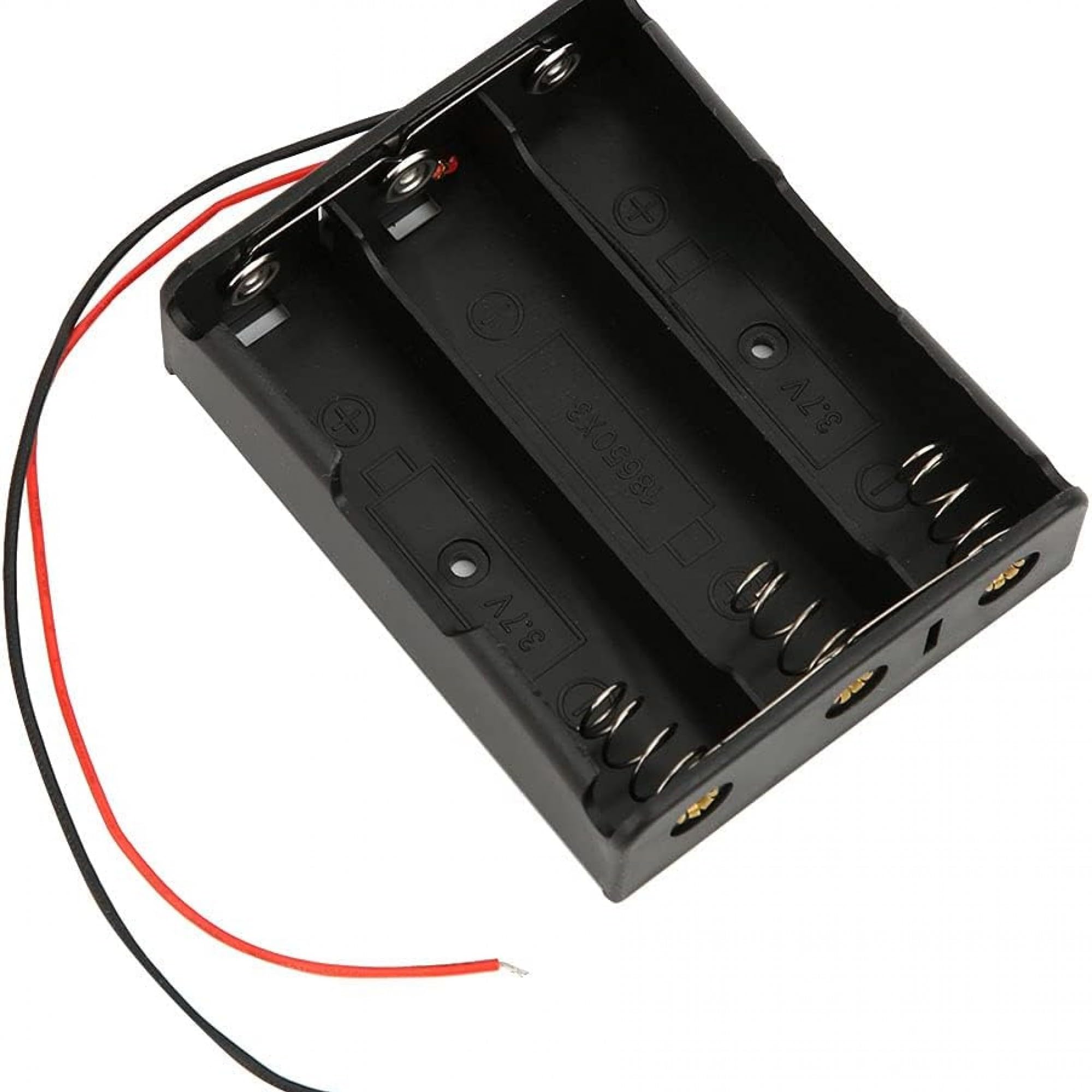 TECHDELIVERS® 3 x 3.7V 18650 Parallel Cell Battery Holder, Battery Holder Case Wire Leads Pack of 1 (B0CPPZ91T5) Amazon Price History, Amazon Price Tracker