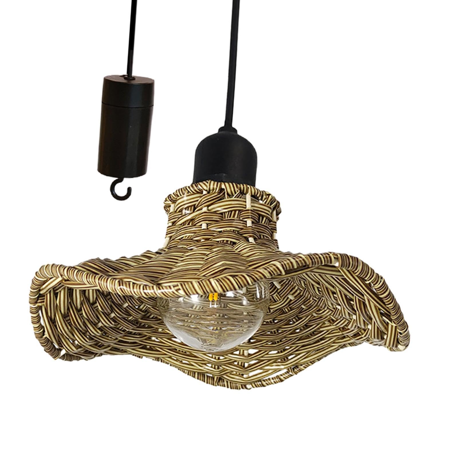 Luminaire Suspendu pour Pergola Sans Prise Électrique