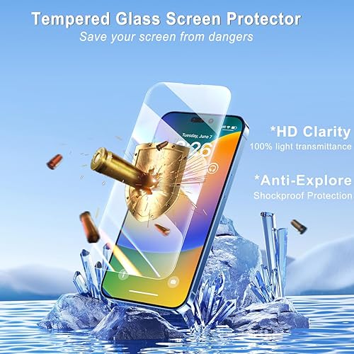 Miniatura 7 de Funda MagSafe compatible con iPhone 15 Pro Max para mujeres y niñas, funda magnética de mármol de lujo con ópalo perlado para iPhone 15 Pro Max 1