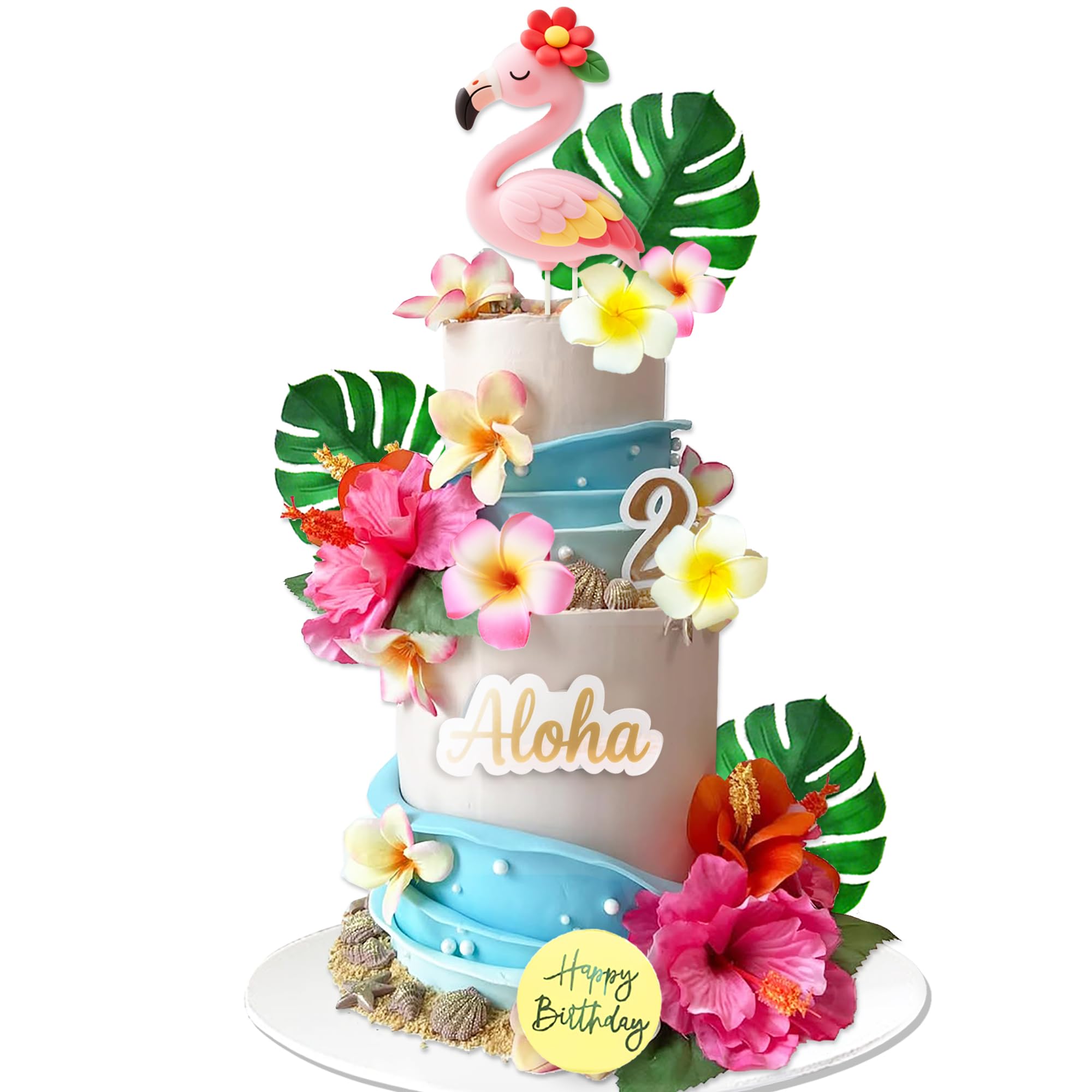 Photo 1 of DRWATE Flamingo Cake Topper Set