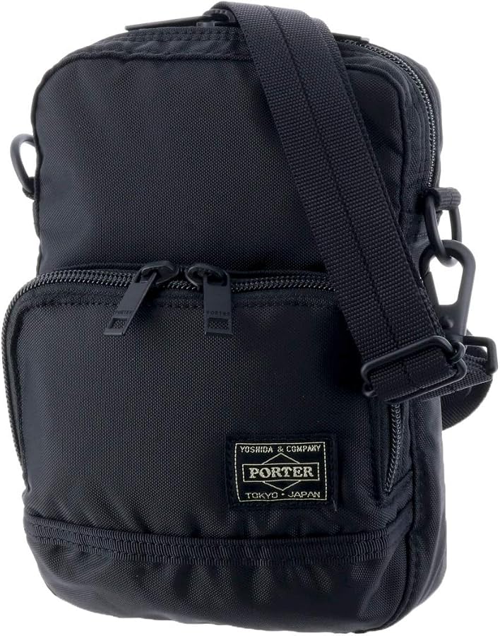 Amazon | [ポーター] フラッシュ ショルダーバッグ 689-05950 ブラック 