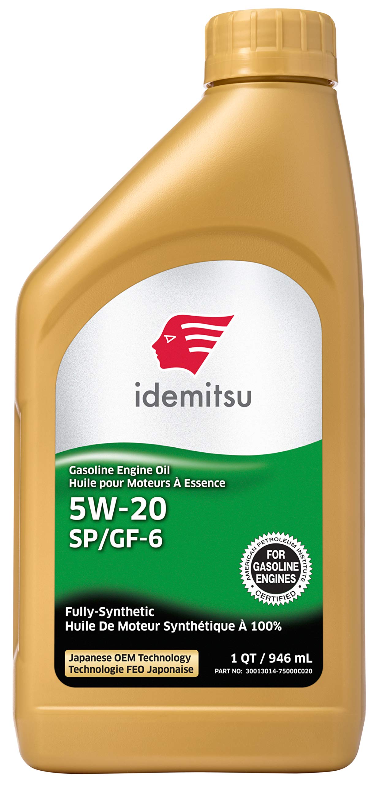 Full Synthetic 5W-20 Engine Oil SP/GF-6-1QT
