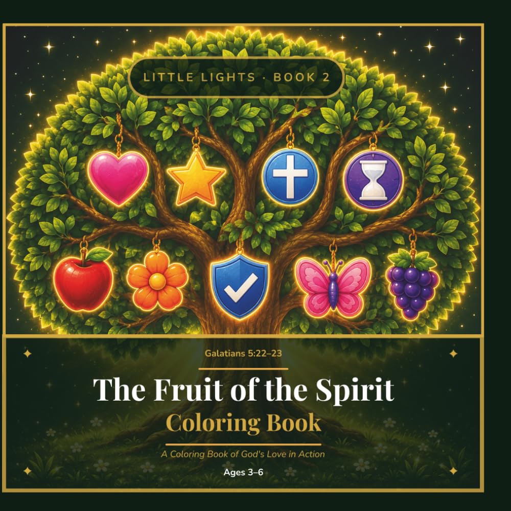 The Fruit of the Spirit: A Coloring Book of God's Love in Action (Little Lights)