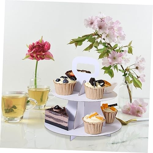 Miniatura 9 de Mobestech Cajas para tartas con tapa para golosinas, contenedores de postre de fácil montaje para fiestas