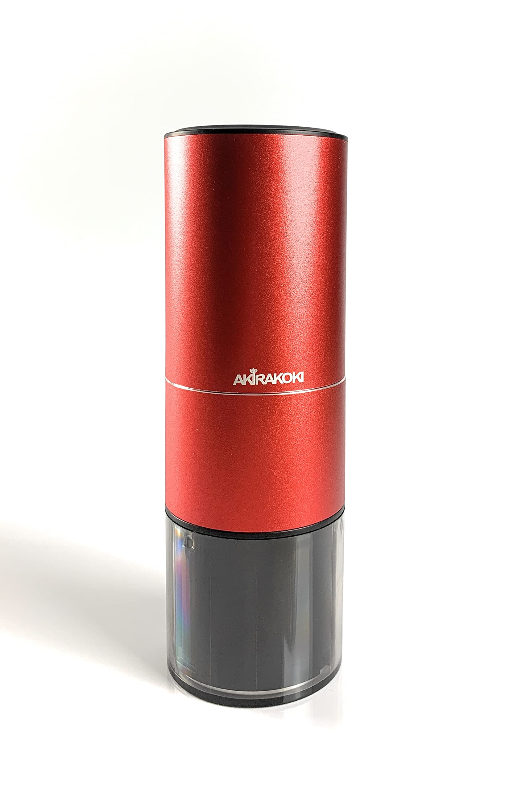 AKIRAKOKI Electric Burr Coffee Grinder with Multi Grind Settings, Portable Small Conical Stainless Steel Precision Forged Burr Grinder for Coffee Beans, Spices and More, USB Rechargeable…