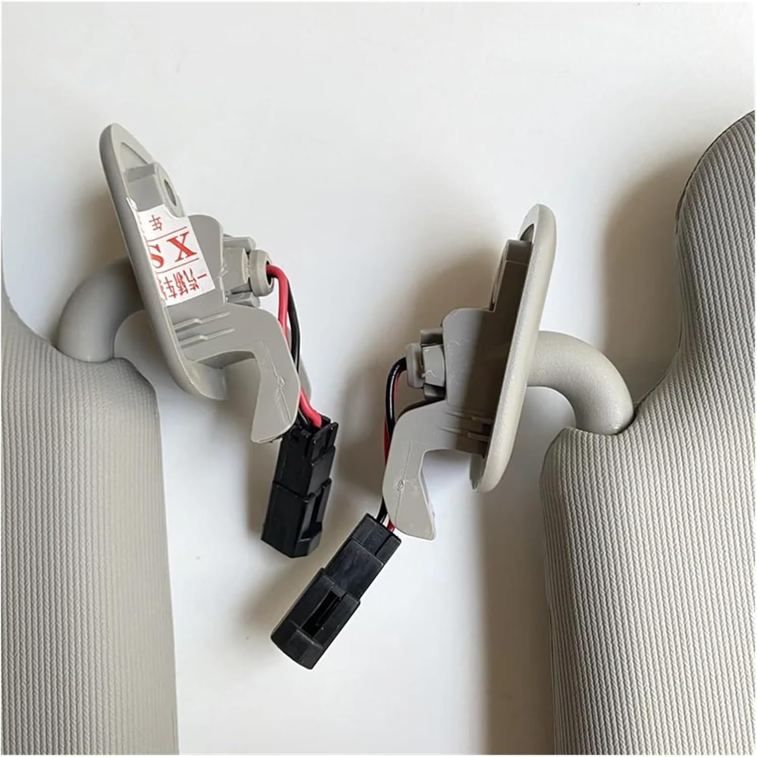 Car Sun Visor Makeup Mirror Compatible for Mazda 6 2006-2010 Mazda 3 2006-2013 GG GH OEM 5DAO 69320 5DAO 69270(Gray Left and Right)