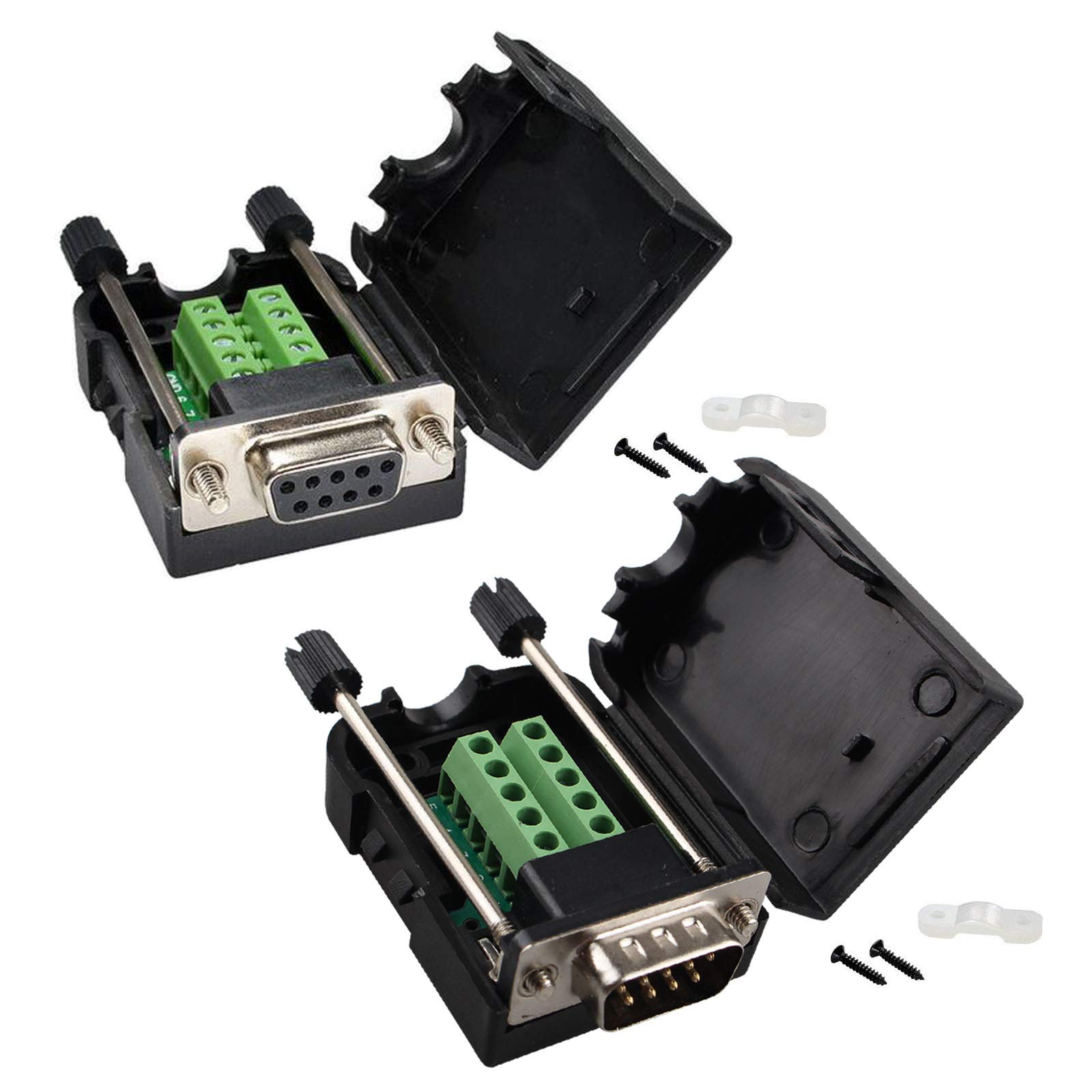 DB9 RS232 Adapter - Solder-Free Serial Port Breakout -1