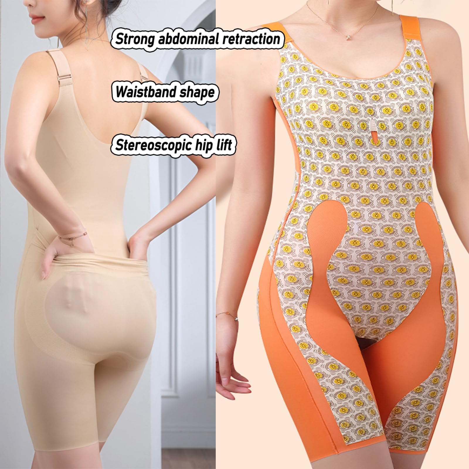 No Bra Required-One - Piece Bodysuit Tummy Controlor Butt Lifter Shapewear Women, Corset Bodysuit
