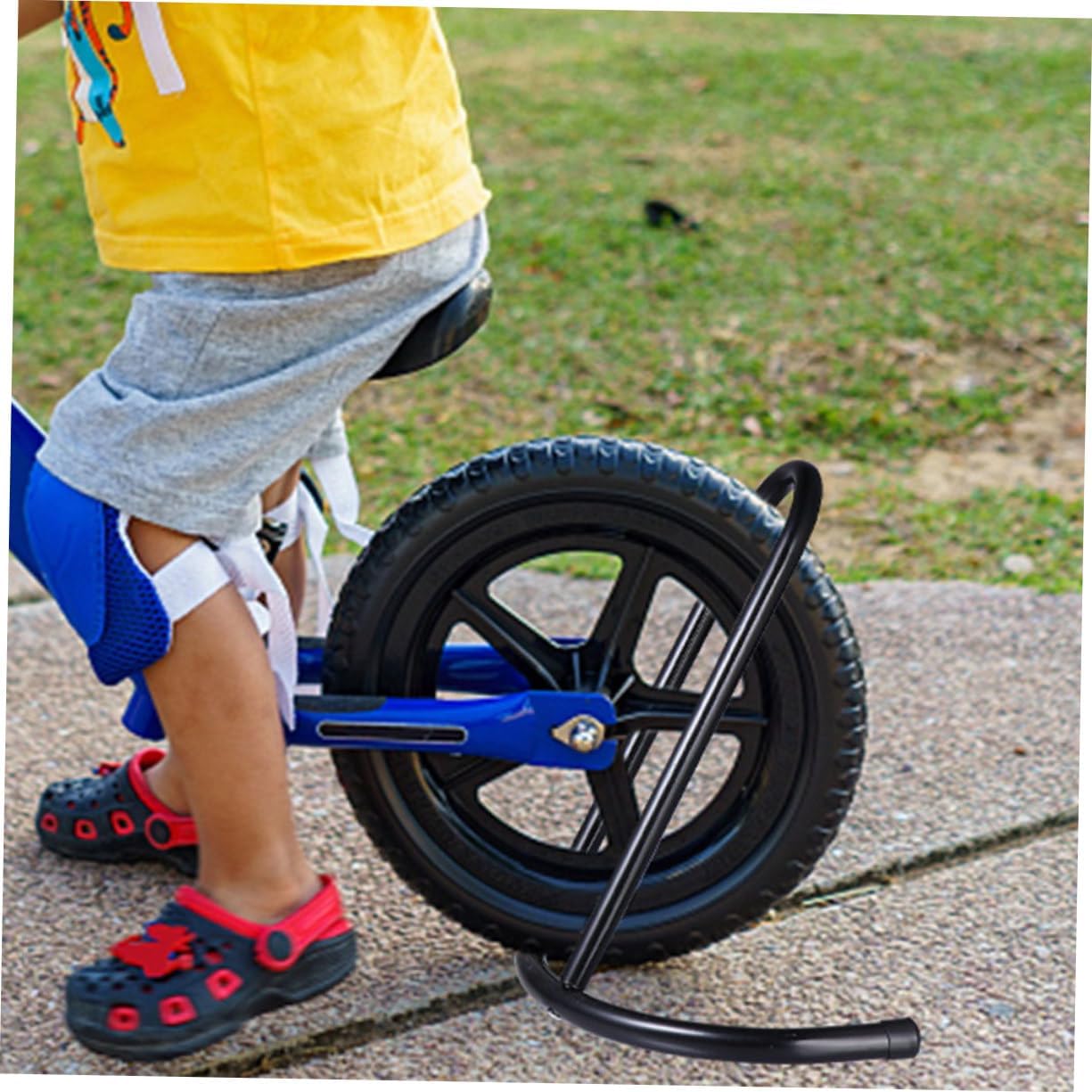 Yardwe 2Pcs Detachable Bike Holder Portable Parking Stand for Balance Bikes and Scooters Durable Parking Rack for Home and Travel