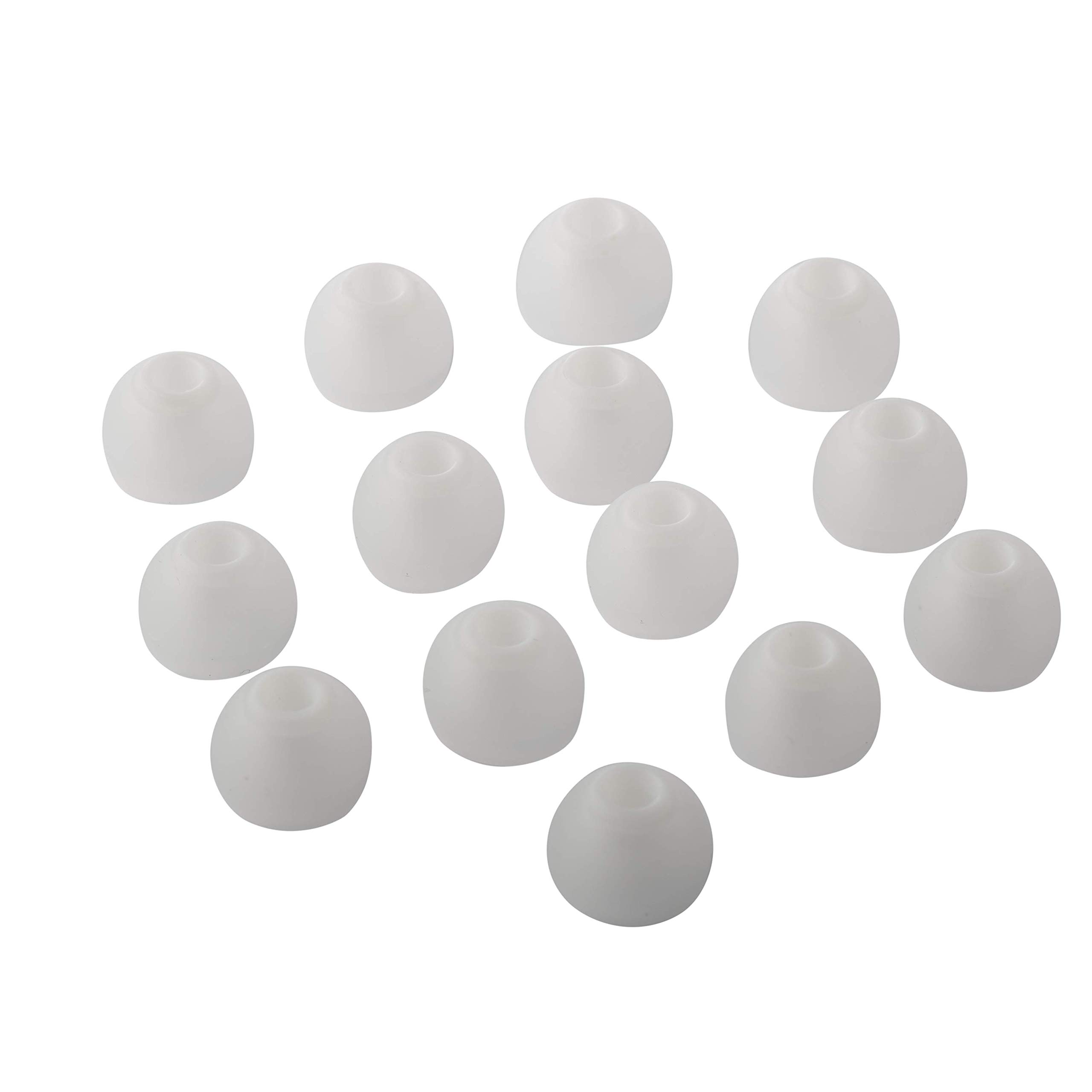 Xcessor - Lot De 4 Paires D'embouts De Remplacement Coniques A Triple Ailette En Silicone Pour Ecouteurs  8 Pieces    Taille M M Noir Cg35661