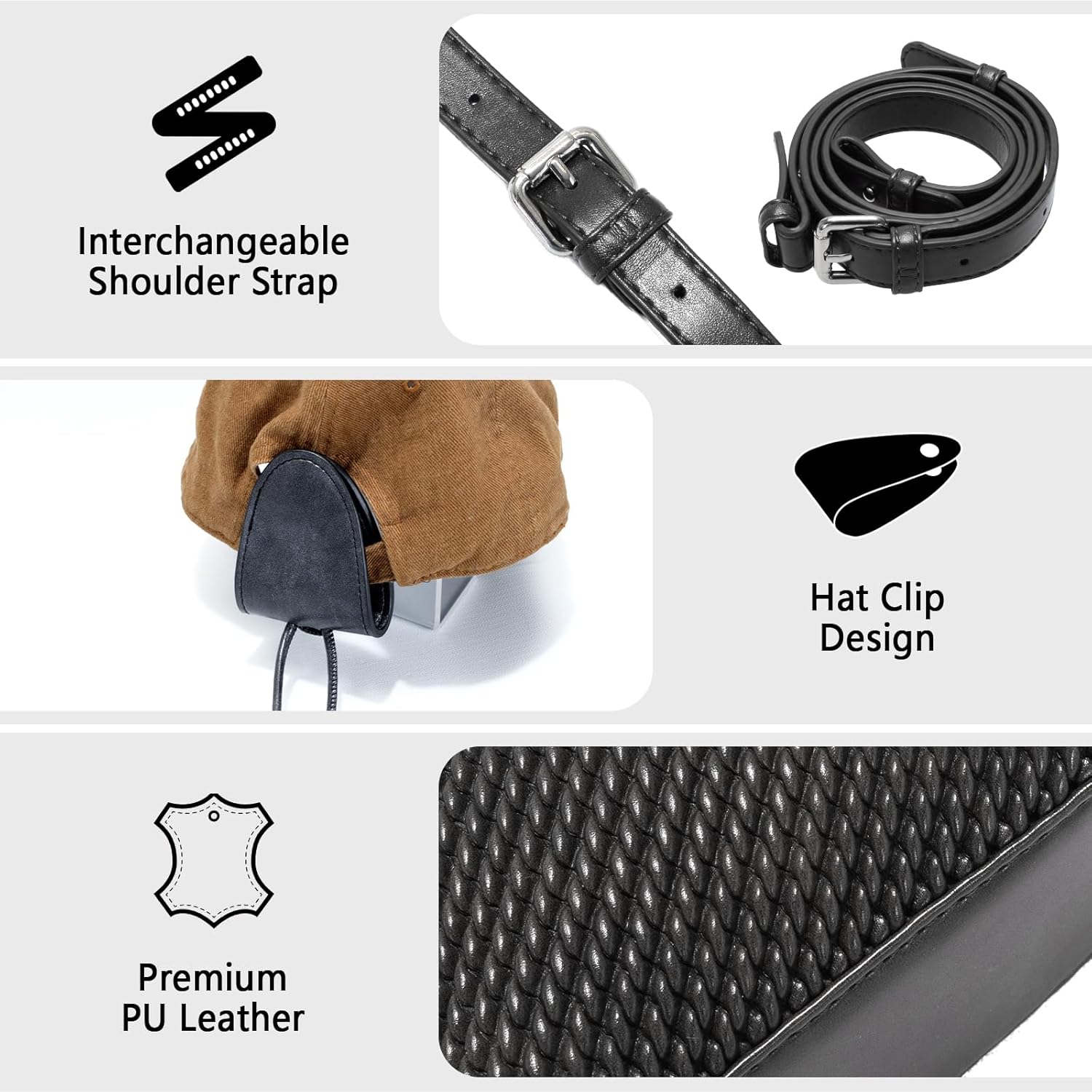 Shoulder Bag for Women Faux Leather Crossbody Bag Hobo Handbag with Adjustable Strap Purses for Work Travel | Shoulder Bag