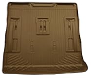 Husky Liners Weatherbeater Cargo Liner | Fits 2007-2014 Cadillac Escalade/Chevrolet Suburban/GMC Tahoe w/2nd Row Bench Seat | 1-pc Tan - 28253