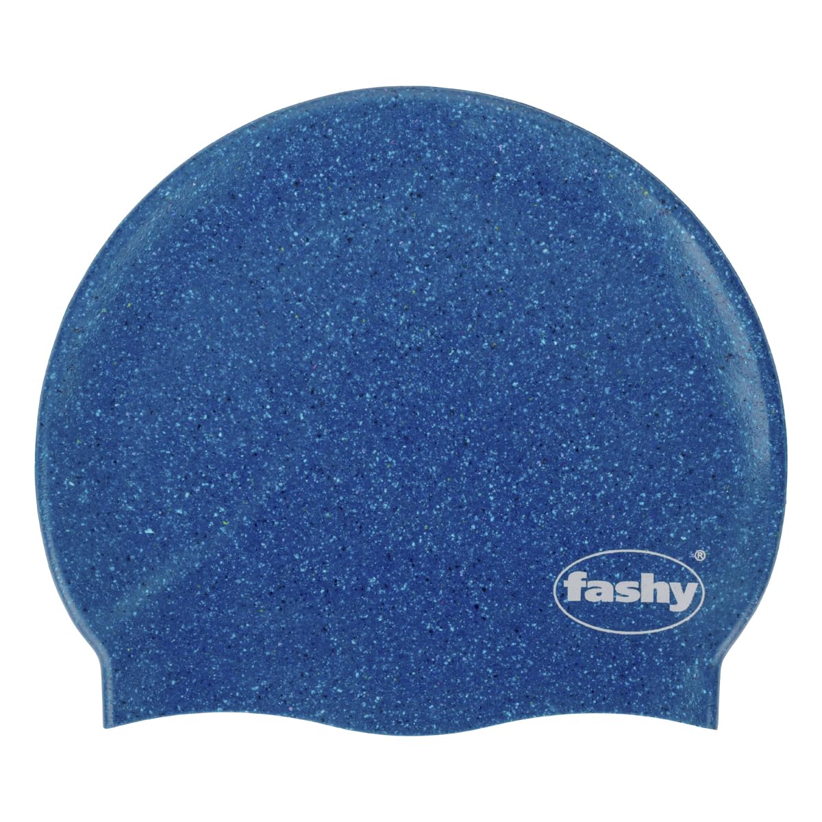Fashy Blue Silicone Adult Swim Cap