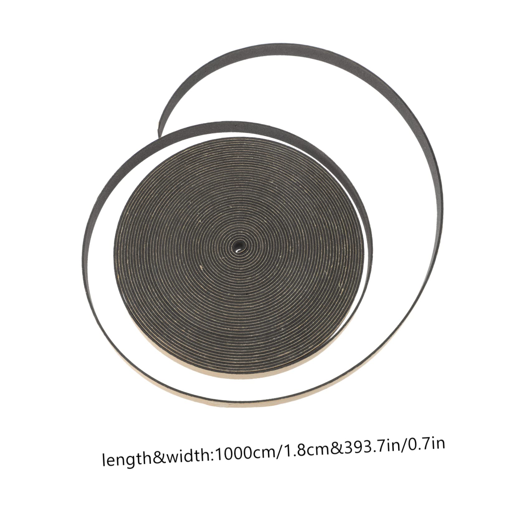 ibasenice Soundproofing Material 1 Roll Speaker Foam Closed Cell Foam Tape Insulation Soundproofing Tape for Speakers