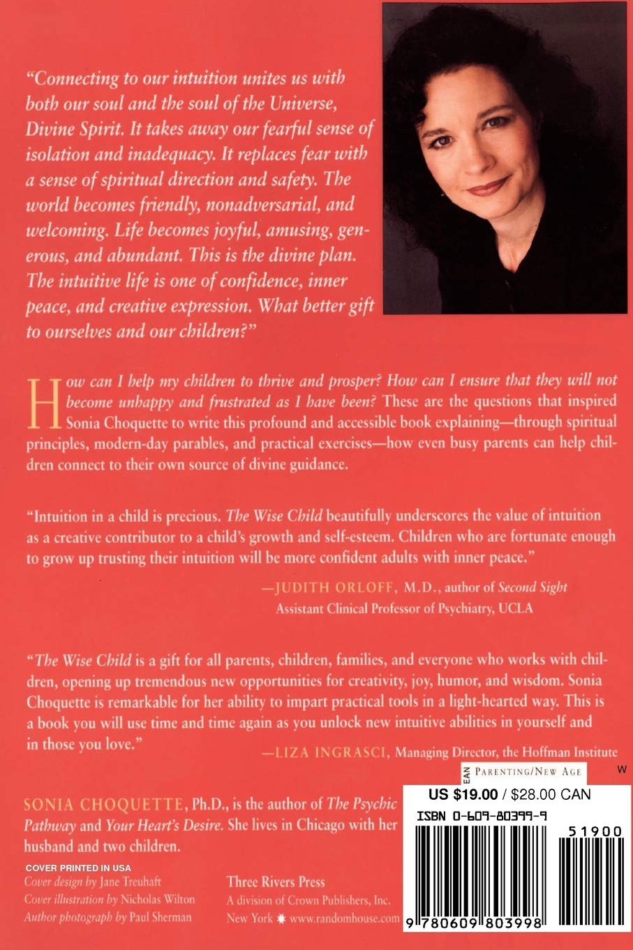 The Wise Child: A Spiritual Guide to Nurturing Your Child's Intuition :  Choquette, Sonia: Amazon.de: Books