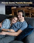 Wantek Wireless Bluetooth Headphones for TV Watching with Transmitter Charging Base, Headset for Seniors and Hard of Hearing, No Delay, Plug and Play