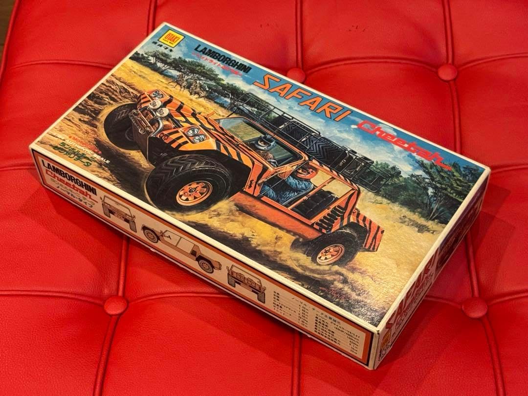 絶版1/24オオタキ製ランボルギーニチーターSafari 絶版1/24オオタキ製ランボルギーニチーターSafari 絶版1/24オオタキ製