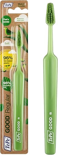 Miniatura 8 de TEPE Good - Cepillo de dientes de cerdas suaves para adultos y adolescentes, paquete de 1, regular