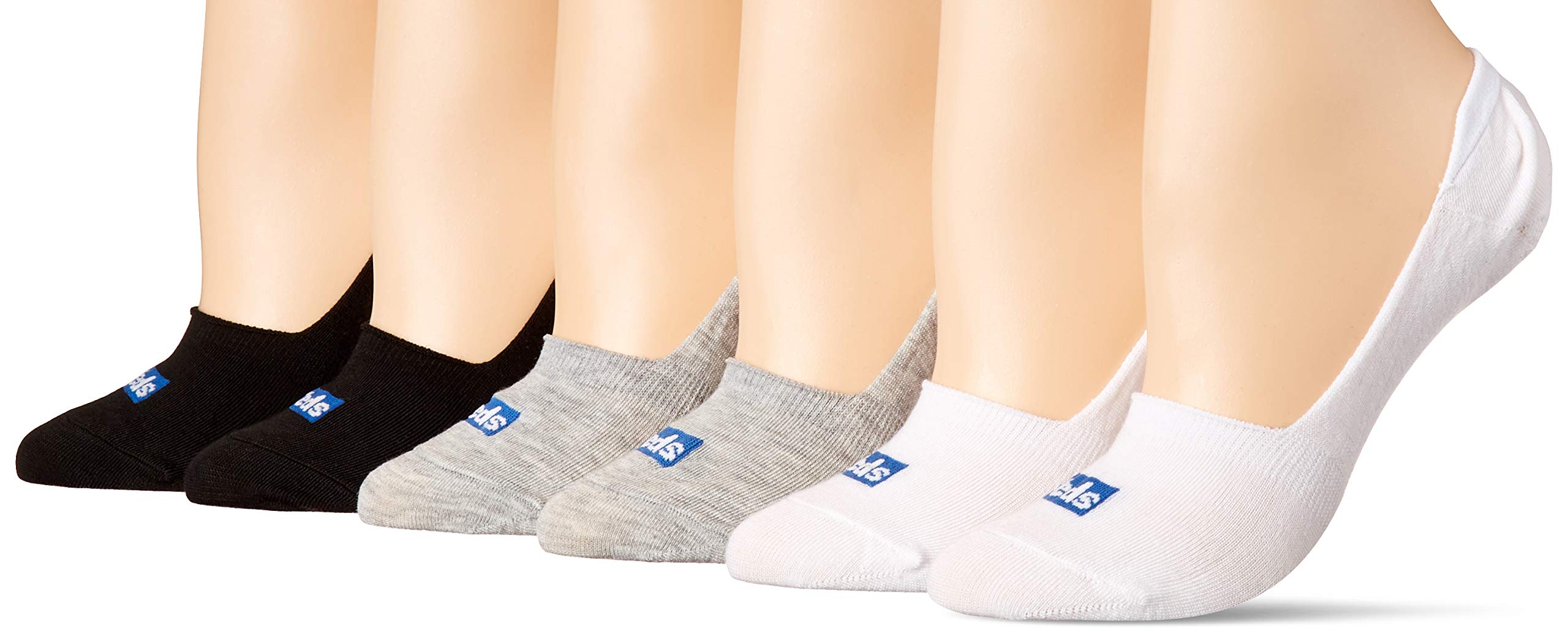 Keds Women's 6 Pack Socks (No Show/Liner)